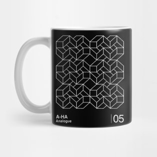 Analogue / Minimalist Graphic Fan Artwork Design Mug
